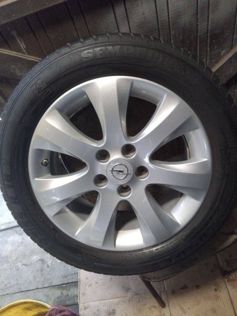 Ope 16"-sl 5x110-es alufelni nyári gumival