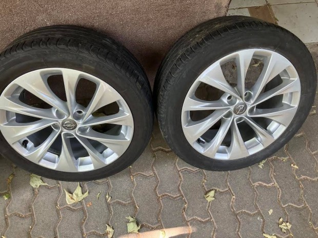Opel 10 csavart küllős alufelni, 5x105 mm