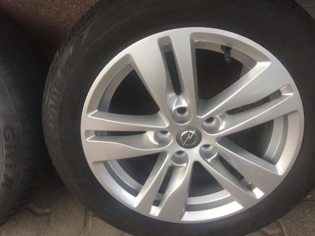 Opel 10 küllős alufelni, 16-os, Tpms, Astra J, Astra K, Mokka autóra