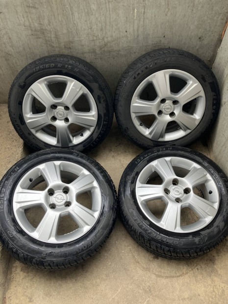 Opel 15 col 4x100 et43 gyári alufelni