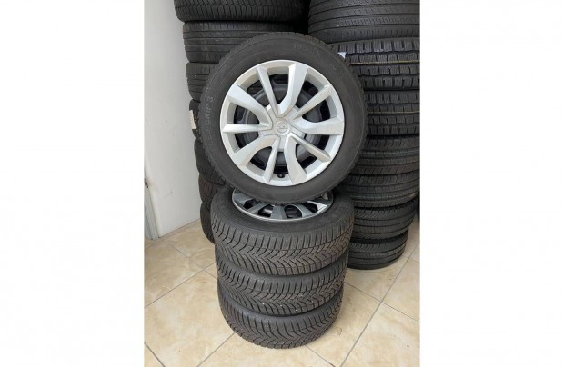 Opel 16" 4x108 lemez felni Corsa 195/55r16 tli gumi peugeot citroen