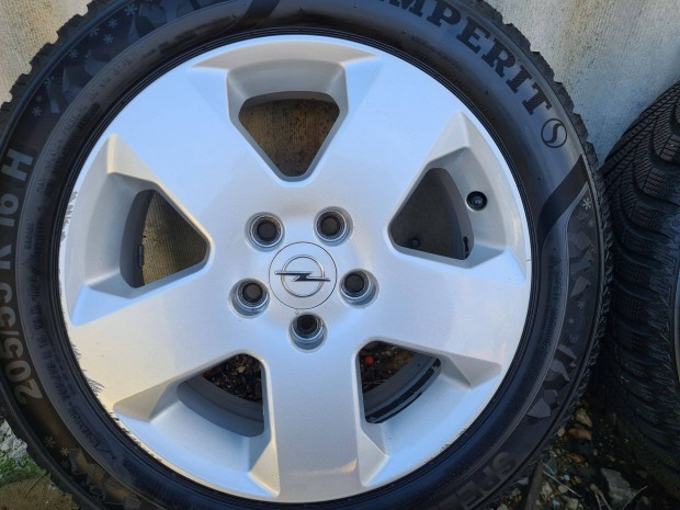 Opel 16" 5x110 alufelni új állapotú téligumival