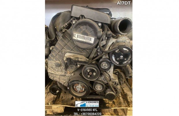 Opel 1,7D, A17DT komplett bontott motor