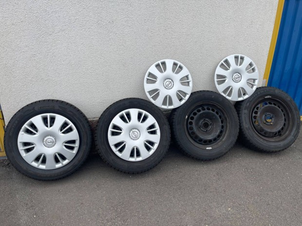 Opel 4x100 corsa tlikerk lemezfelni 185/65R15
