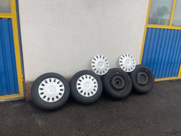 Opel 4x100 corsa télikerék lemezfelni 185/70R14