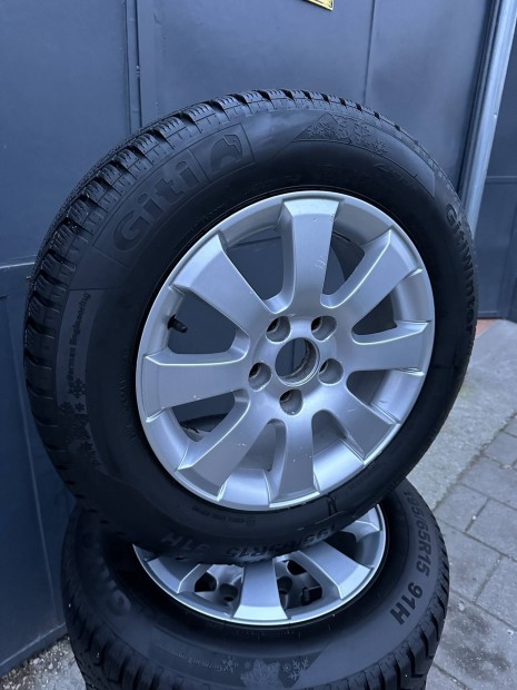 Opel 5*110 195/65r15 Borbet felni jszer tli gumival!! 2019-es!