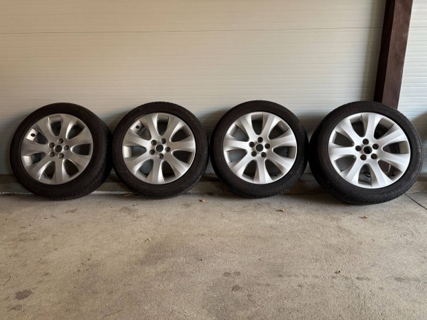 Opel 5x105 17" alufelnik újszerű nyári gumikkal olcsón