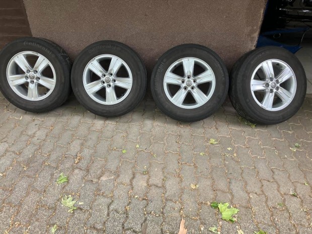 Opel 5x105 mm 5 küllős 16-os alufelni nyári gumival, Tpms-sel