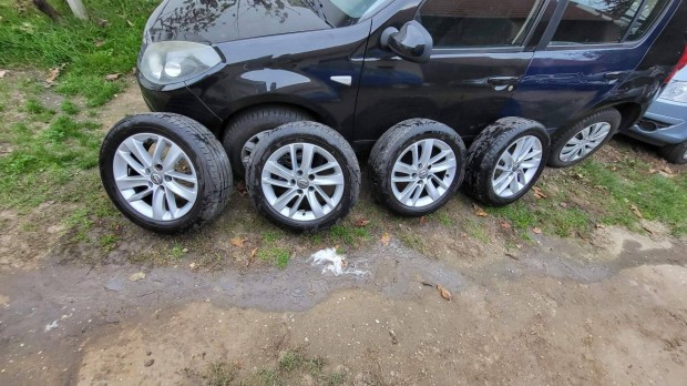 Opel 5x110 alufelni szett �jszer� ny�ri gumikkal 205/55/R16