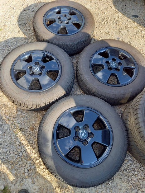 Opel 5x110 lyukoszts 15" jszer alufelni, rajta 195/65 jszer Fuld