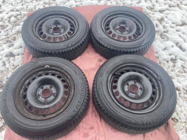 Opel 5x110 tli kerekek Yokohama 195/65 R15 gumikkal