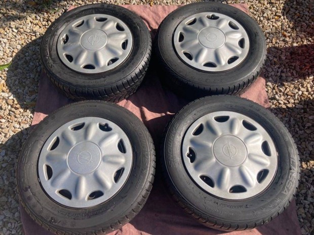 Opel 5x110 tli szett 195/65 R15 M+S gumikkal