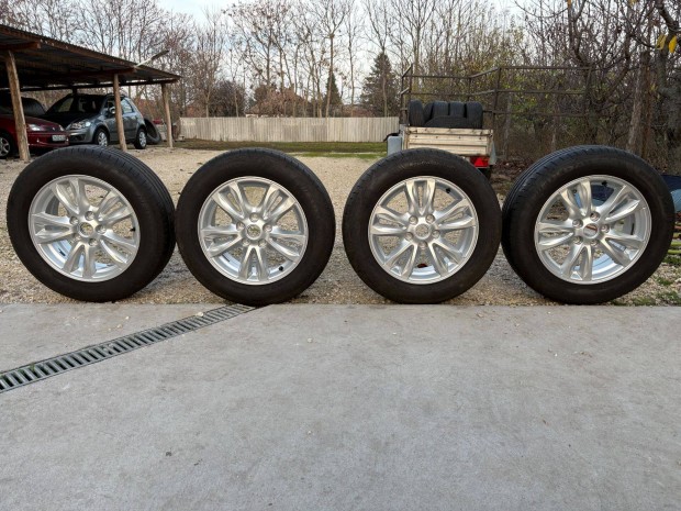 Opel 5x115 16" alufelnik jszer nyri gumikkal olcsn