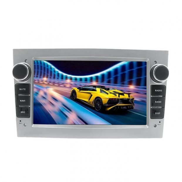 Opel 7 Android Car Play, 2DIN multimédiás rádió (2GB/32GB, WiFi, GPS)
