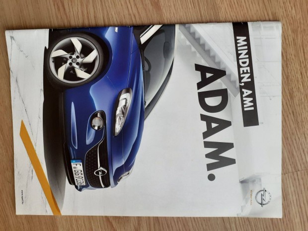 Opel Adam prospektus - 2013, magyar nyelv
