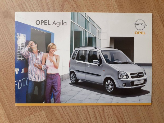 Opel Agila (A) prospektus - 2006, magyar nyelv
