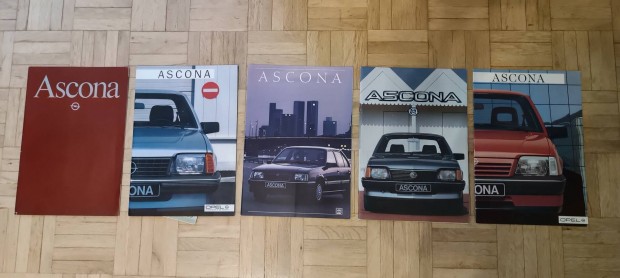 Opel Ascona eredeti prospektus katalgus gyjtemny OT vetern 