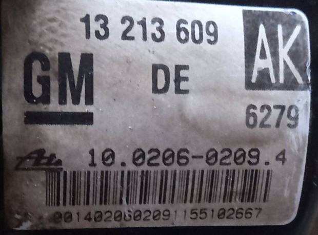 Opel Astra ABS kocka