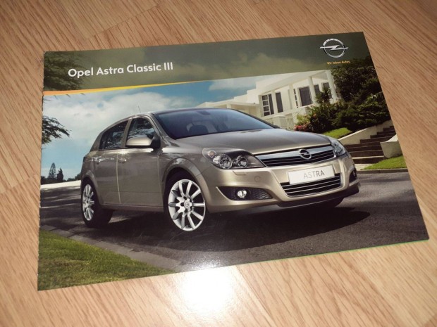 Opel Astra Classic III (H) prospektus - 2009, magyar nyelv