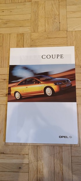 Opel Astra Coupe eredeti prospektus tpus ismertet lers 