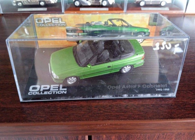 Opel Astra F cabriolet kisauto modell 1/43 Elad