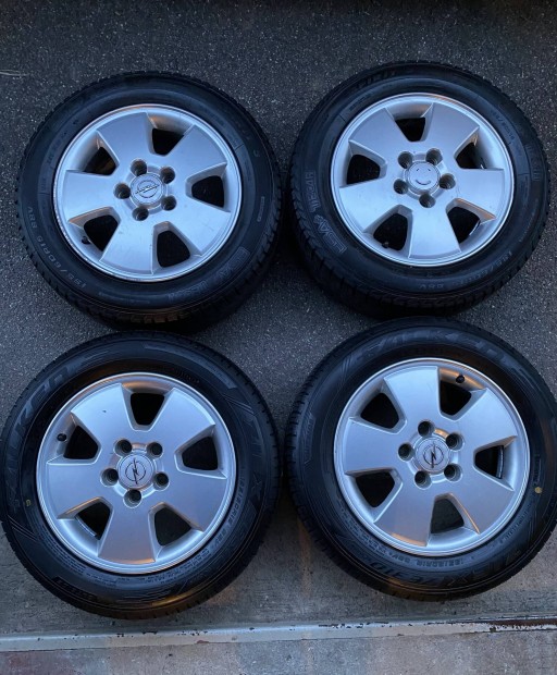 Opel Astra G 15 5x110 alufelni nyri gumi