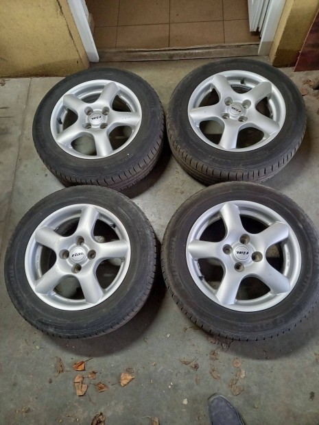 Opel Astra G Rial Aluszett 4x100 6.5x15 Et42 185/65R15 Nyri laufenna