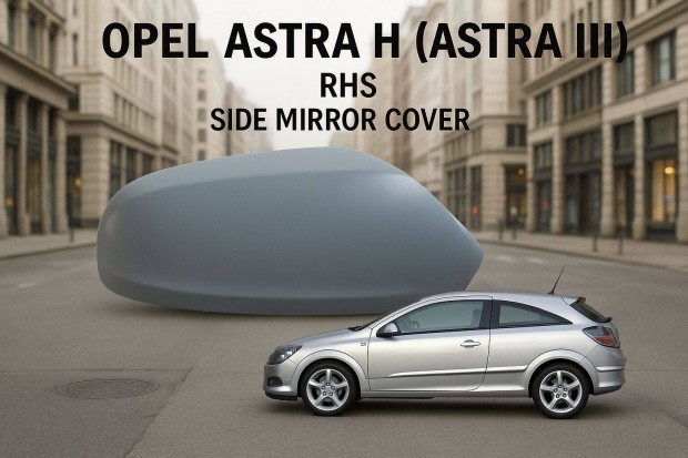 Opel Astra H III. jobb oldali tükörburkolat cikkszám GV07901R