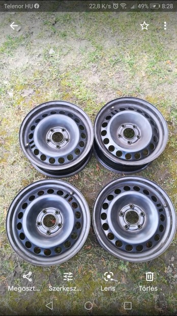 Opel Astra H Zafira B Meriva Lemezfelni Aclfelni Felni 16