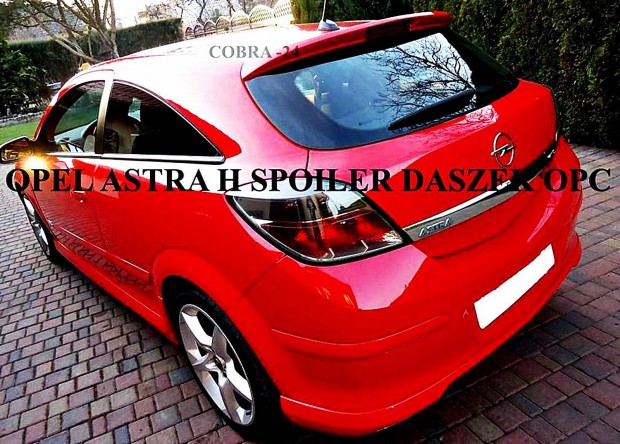 Opel Astra H spoiler OPC 3ajts