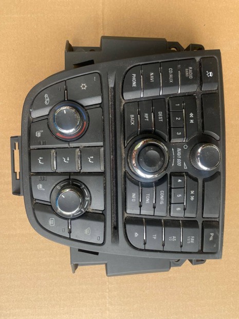 Opel Astra J CD Rádió / Klíma fűtés vezérlő GM 13360093 / GM13360100