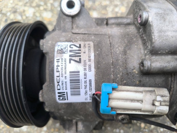 Opel Astra J Delphi ZM2 kl�makompresszor (A16LET)