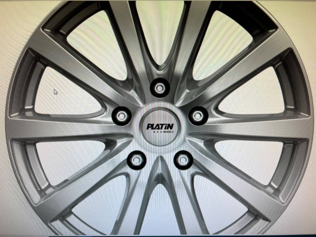 Opel Astra K 1.6CDTI 15" 15-s alufelni tligumi Platin 4db 6x15H2