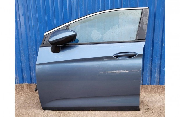 Opel Astra K B15 2015- gyári 13413427 bal első ajtó kék sérülésmentes