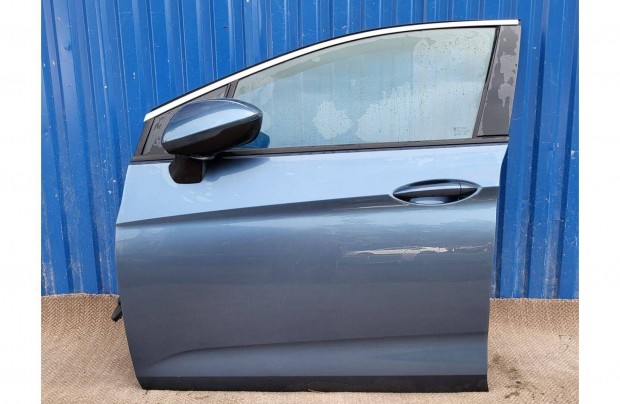 Opel Astra K B15 2015- gyári 13413427 bal első ajtó kék sérülésmentes