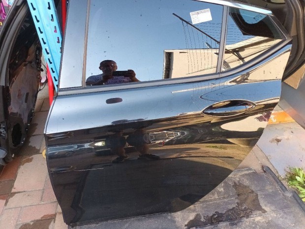 Opel Astra K Bal hátsó Ajtó Fekete 5724