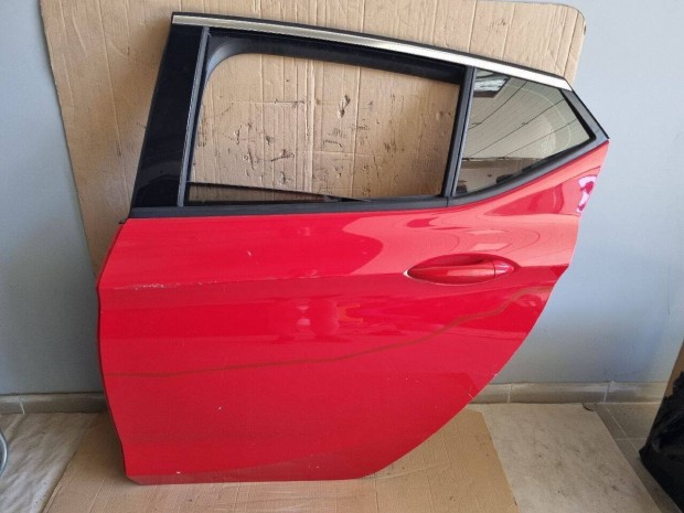 Opel Astra K Bal hátsó Ajtó Piros 9309