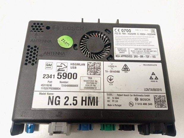 Opel Astra K HMI modul 23415900