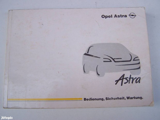 Opel Astra, kezelsi utmutat (nmet nyelv) retr termk