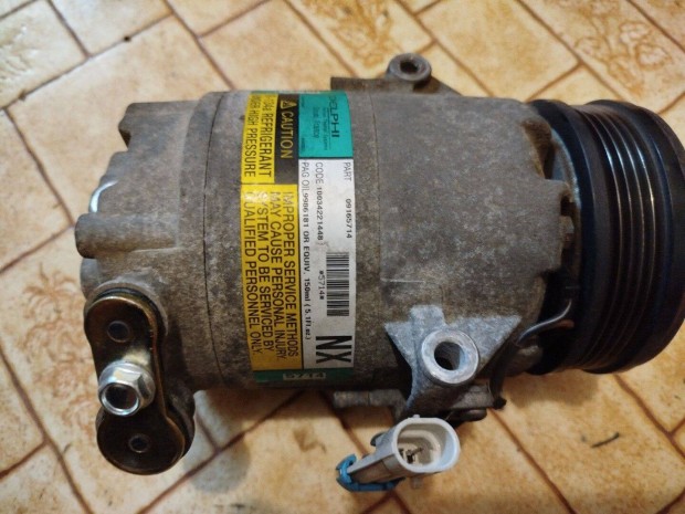Opel Astra klímakompresszor Hibás!