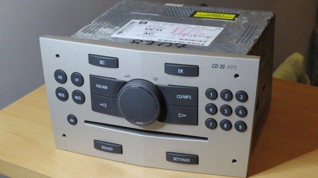 Opel CD30 MP3 gyári cd rádió autórádió fejegység