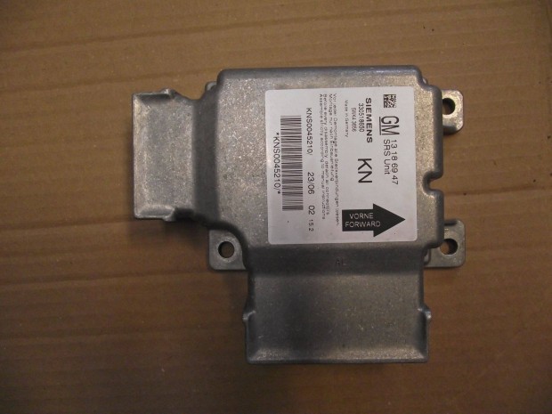 Opel C vectra Signum légzsák vezérlő 2003-2009 GM13186947