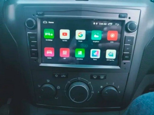 Opel Carplay Android Multimédia GPS Rádió Tolatókamerával