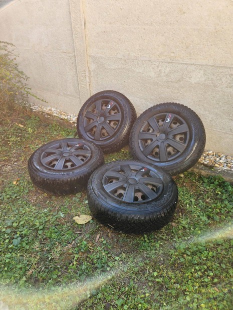 Opel/Chevrolet lemezfelni tli gumival (5x105) 195/65 R15