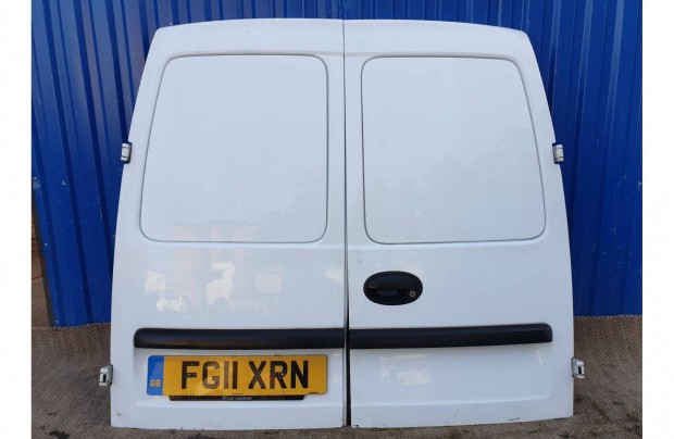 Opel Combo C 2001-2011 bal, jobb csomagtér ajtó fehér