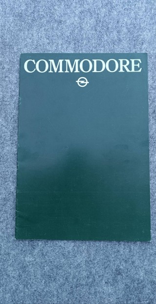 Opel Commodore eredeti prospektus 1979 lers 