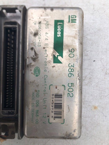 Opel Corsa B / Tigra A - Elad� ABS Vez�rl�egys�g