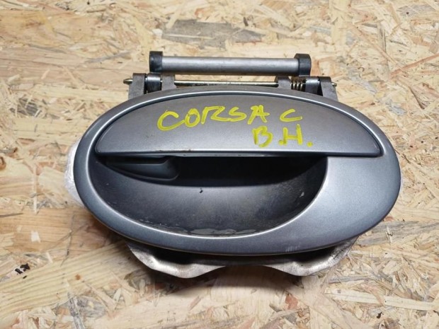 Opel Corsa C (2000-2010) Bal Hátsó Ajtó Külső Kilincs