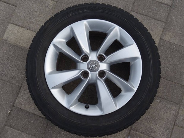 Opel Corsa D 15" 4x100 ET39 gyári alufelni 185/60R15 Bridgestone