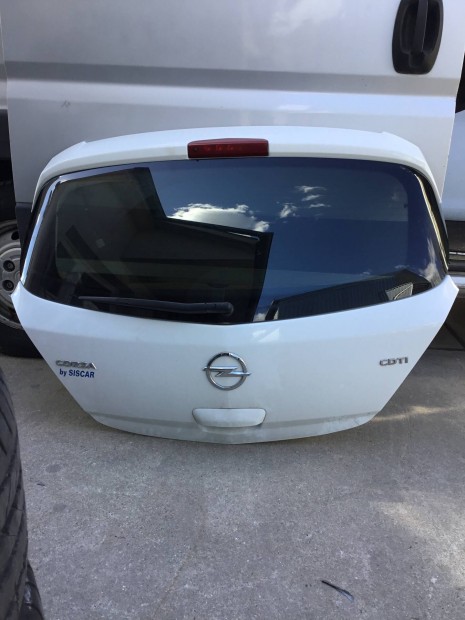 Opel Corsa D csomagtr ajt vgajt 